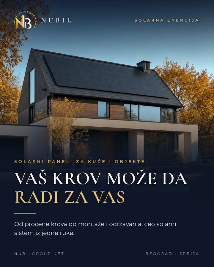 Objava za Nubil Group: solarna energija